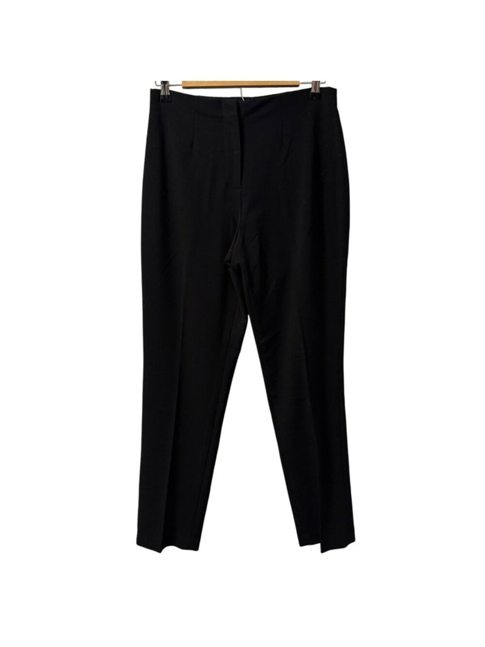 Coldwater Creek Womens Black Straight-Leg Pants Size 8 Pants